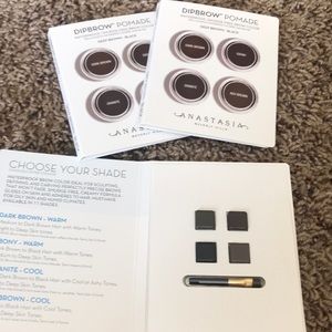 ABH dipbrow pomade samples